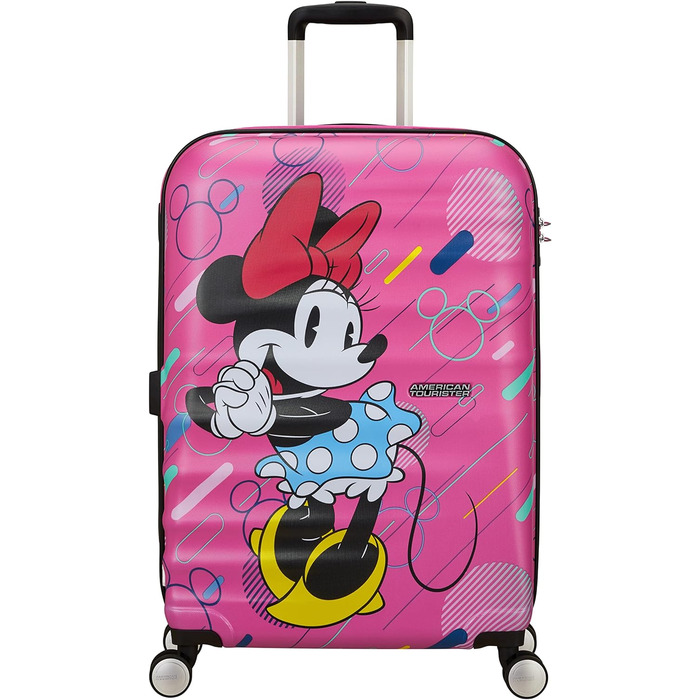 Дитячий багаж American Tourister Wavebreaker Disney, M(67 см - 64 л) Багатобарвний (Minnie Future Pop)