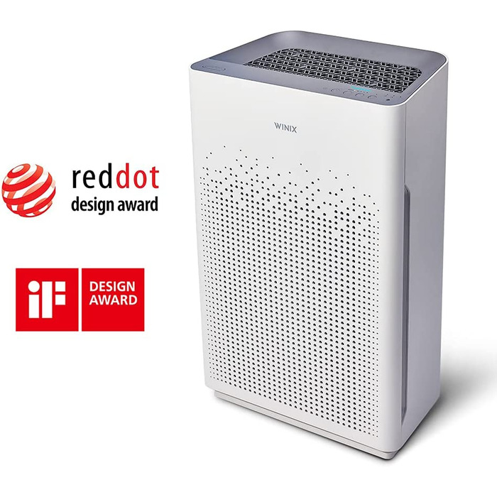 Повітряний очисник WINIX для алергіків 99㎡ (CADR 390 м³/год) з HEPA-фільтром для кімнат, проти алергенів, пилу, шерсті тварин, з індикатором якості повітря та авторежимом (ZERO-S)