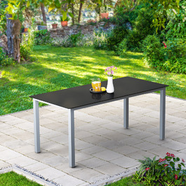 Стіл садовий Bern Silver Alu 190х90х75см