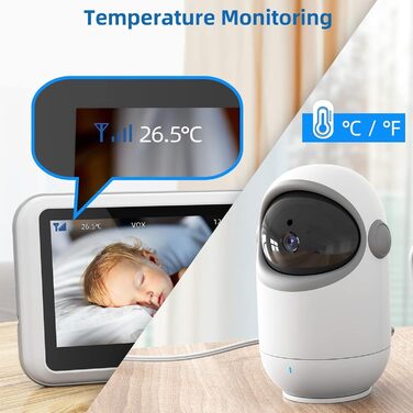 Відеоняня TakTark з камерою 4.3