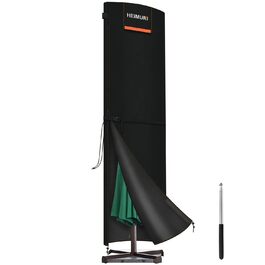 Чохол для парасольки від сонця, захисний чохол для парасольки, 3-5 м, великий розмір, захист від погодних умов, UV, вітру та снігу, 295x80/80 см