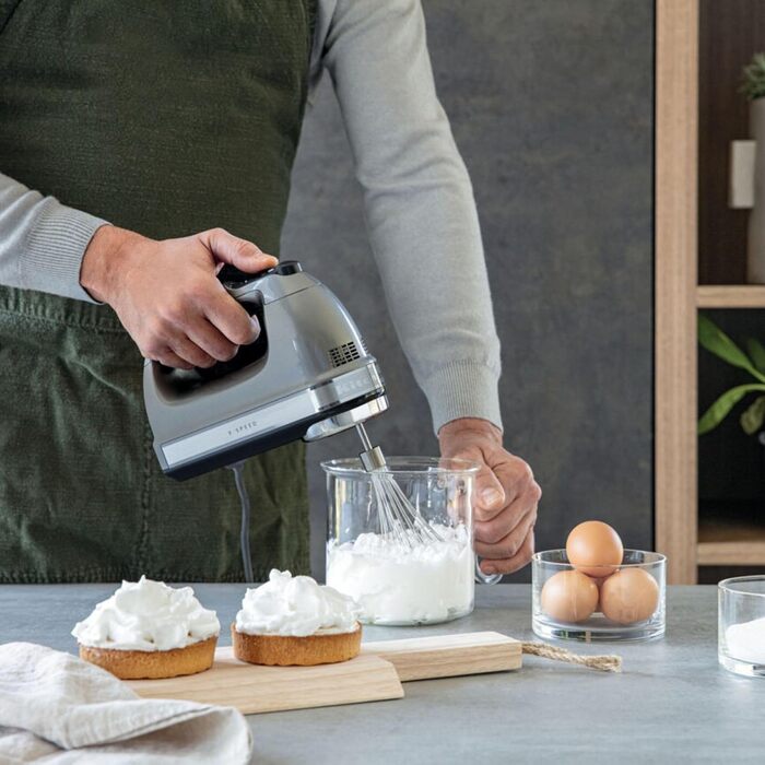 Міксер KitchenAid 5KHM9212ECU срібного кольору, серія Kontur