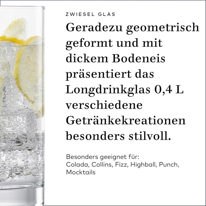 Склянка для віскі Zwiesel Glas Tavoro 0,4 л (набір 4 шт.), сучасний Tumbler, Tritan-кришталь, Made in Germany