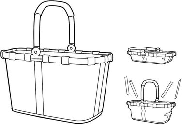 Дорожня сумка для перенесення-міцна кошик для покупок з великою кількістю місця для зберігання і практичною внутрішньою кишенею-елегантний і водостійкий дизайн (бандана білого кольору, однотонна)