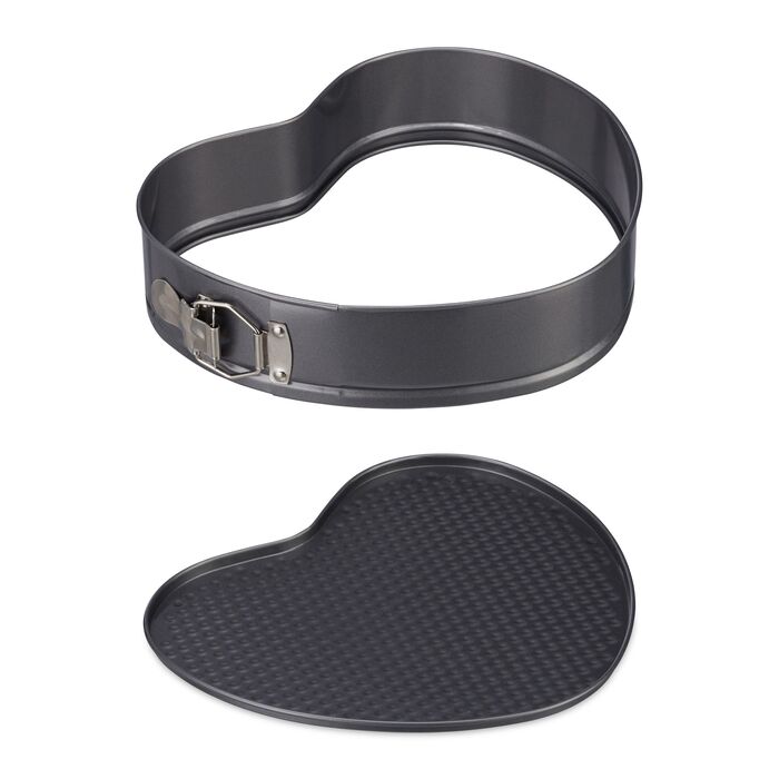 Набір форм для випікання сердечками Relaxdays (3 шт.)