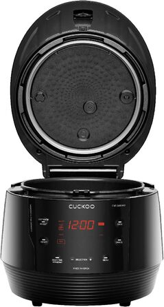 Мультиварка CUCKOO CMC-QAB549S Premium 8-в-1 ICOOK Q5 чорного кольору, 10 режимів