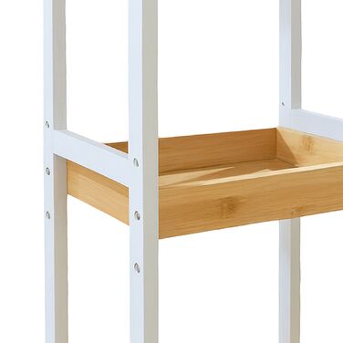 Відкидна полиця Relaxdays з бамбука, 3 відділення