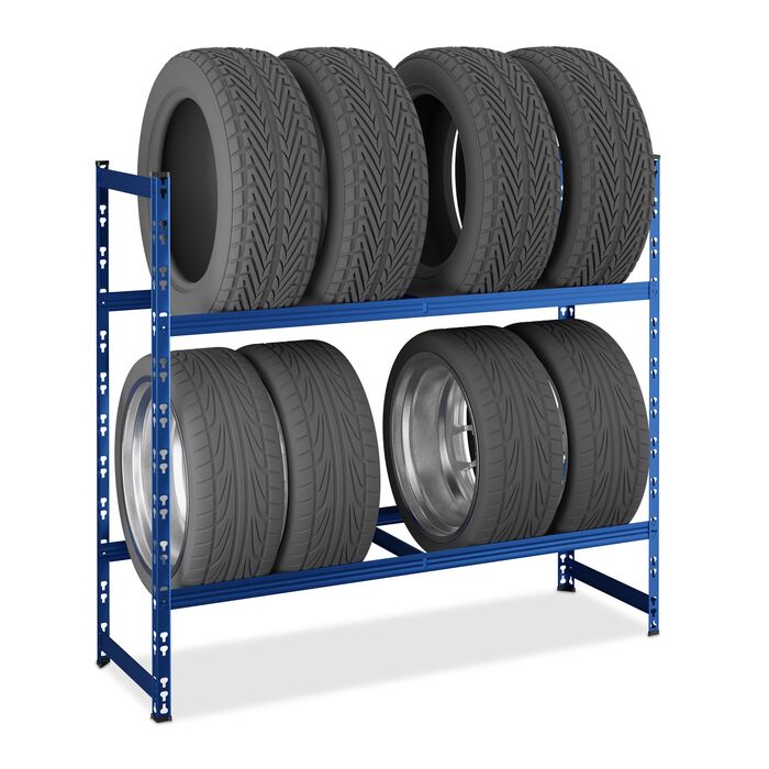 Стеляж для шин Relaxdays на 8 шин