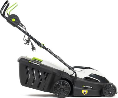 Електричний газонокосарка Murray LE320E 2-в-1: 1200W, ширина косіння 32 см, об'єм травоспіральної коробки 27 л, ергономічна ручка, захист від перевантаження
