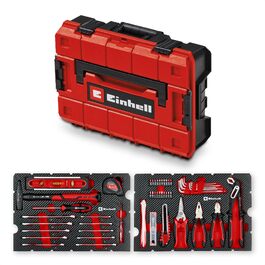 Einhell E-CASE 80: Набір інструментів в кейсі (80 предметів) для дому, майстерні та транспортування