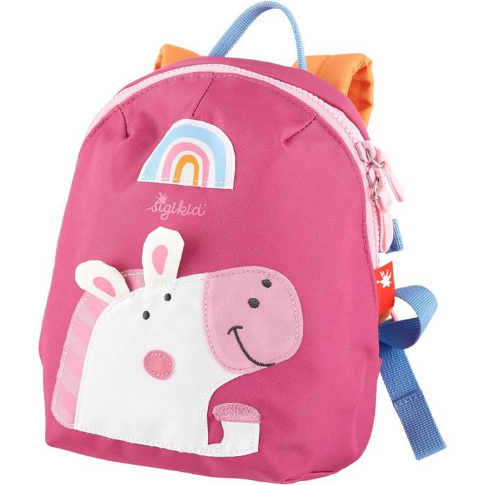 Міні-рюкзак SIGIKID Дитячий рюкзак для ясел, дитячого садка, екскурсій рекомендований для дівчаток від 2-х років (рожевий)