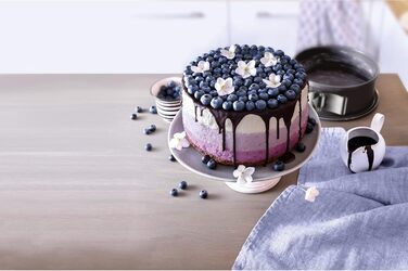 Форма для випічки Kaiser La Forme Plus конічна 32 см, SafeClick, для чізкейків, з антипригарним покриттям, нержавіюча сталь