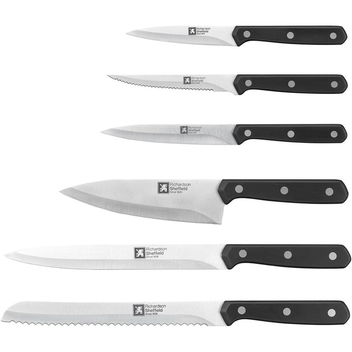 Набір ножів Richardson Sheffield Cucina, 6 штук | Messerblock | CU060