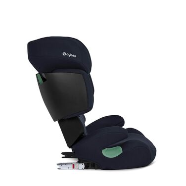 Дитяче крісло CYBEX Silver Solution, підходить для автомобілів з Isofix або без, групи 2/3 (15-36 кг), від 3 років до приблизно 12 років, Сірий Кролик Темно-сірий (X i-Fix, Blue Moon)