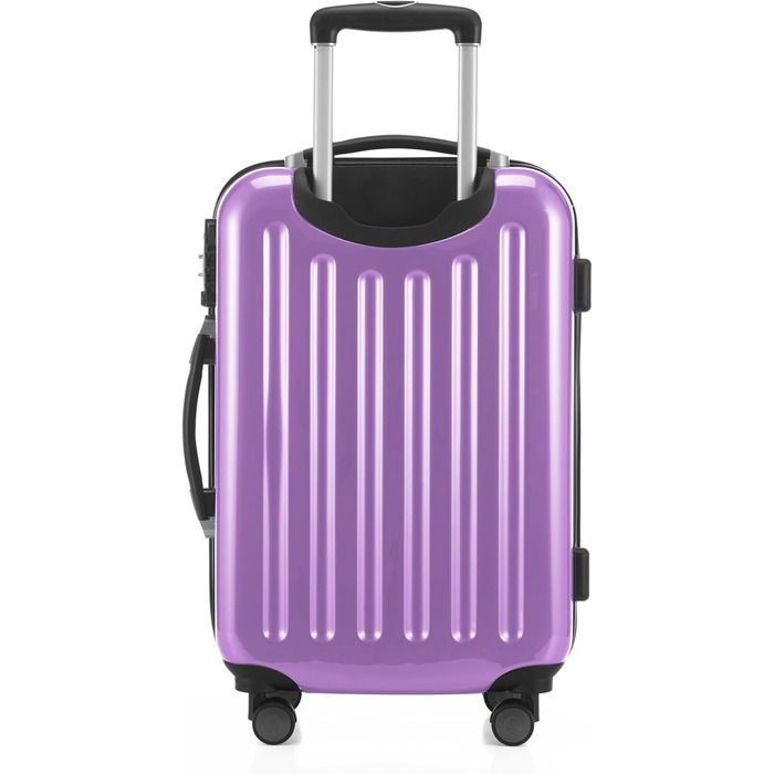 Набір валіз Hauptstadtkoffer Alex: 3 валізи (55 см, 65 см, 75 см), ABS+PC, TSA, фіолетовий