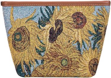 Жіночі сумки Signare Tapestry натхненні Вінсентом Ван Гогом, косметичка Sunflower