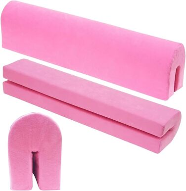 Захист для ліжечка дитячого бортик-подушка від випадання (120 см, Рожевий)