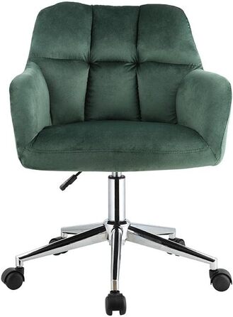 Офісний стіл Pascal Morabito PEGA - крісло, регульована висота, велюр, зелений