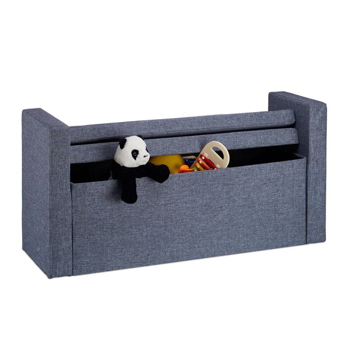 Лавка Relaxdays зі спинкою та подушкою