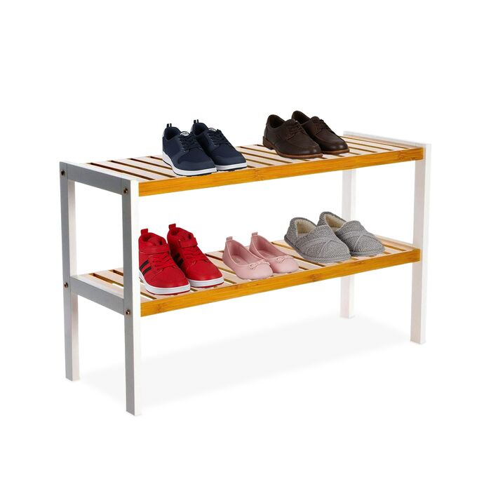 Стелаж для взуття Relaxdays з бамбука