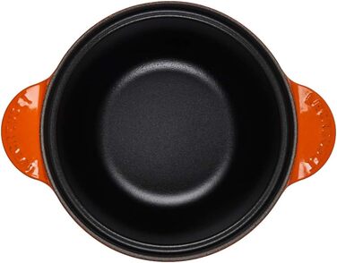 Le Creuset Cocotte Every: чавунний ковшок з кришкою-сковородою, 18 см, 2 л, кольору 'Ofenrot'