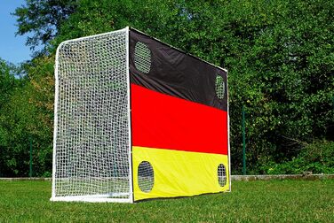 Футбольні ворота POWERSHOT 3 х 2м - Зроблено в Німеччині - зі стінкою воріт Німеччина - Для найвідданіших уболівальників національної збірної