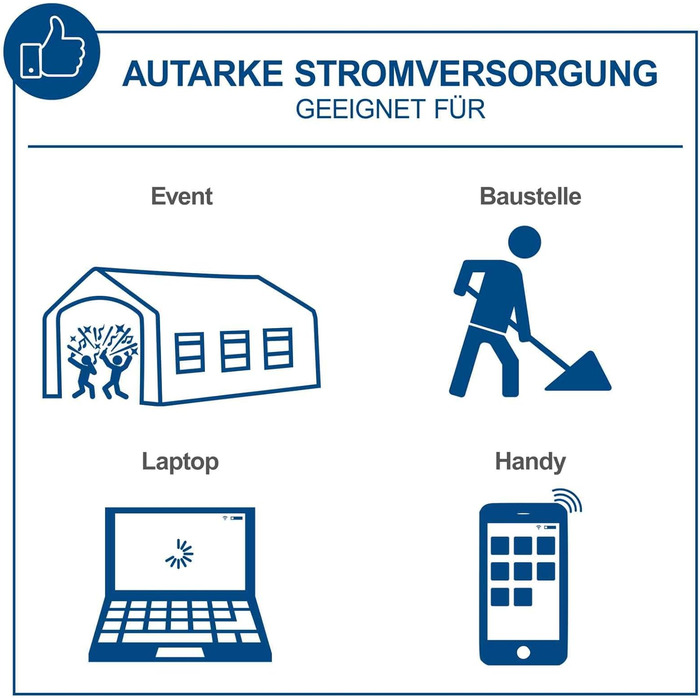 Генератор струму Scheppach SG2500i інверторний бензиновий | 2000W | 2x 230V, 2x USB | 64,1dB