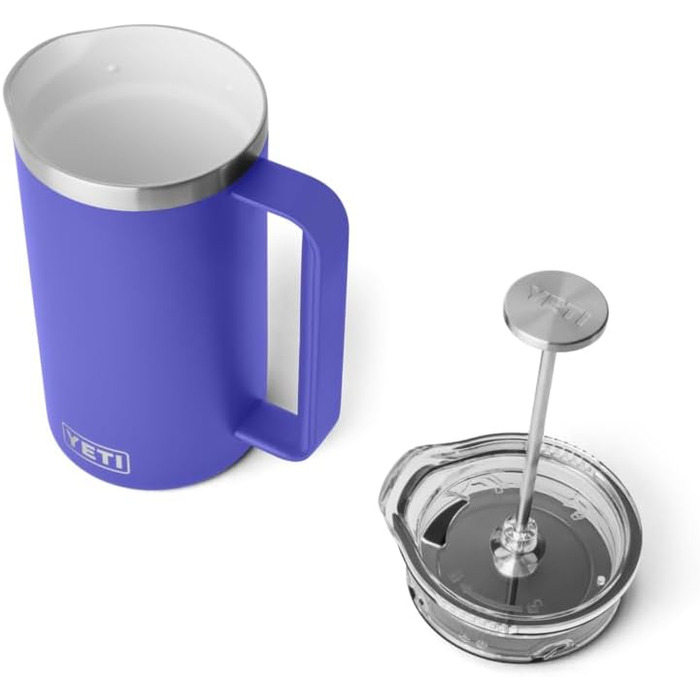 Термос YETI Rambler з кришкою-тампером, 1 л, колір Ultra Marine Violet