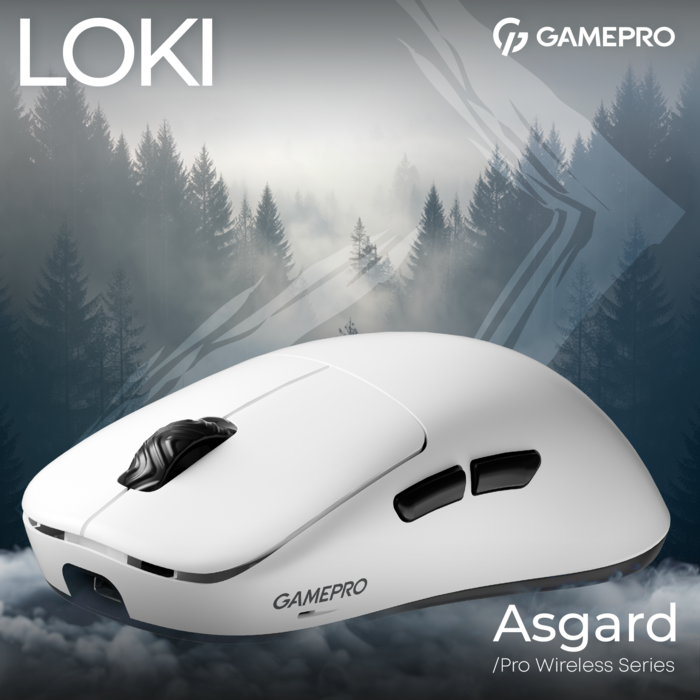 Бездротова ігрова миша GamePro Asgard Loki (GM022W)