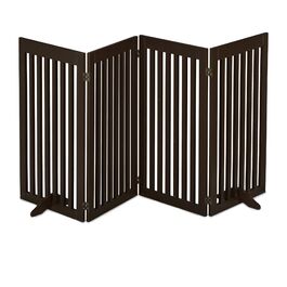 Захисний бар'єр Relaxdays коричневого кольору, 92 см