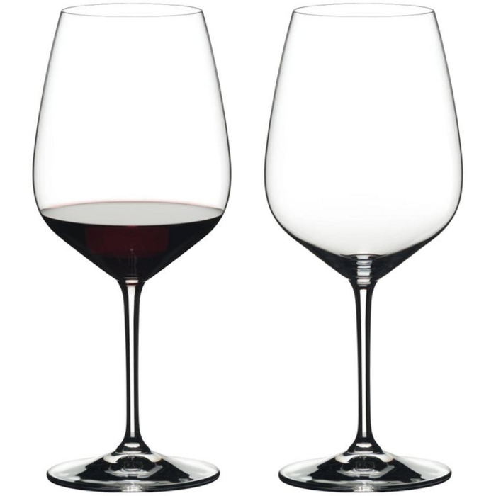 Набір келихів для червоного вина Cabernet-Sauvignon Riedel Heart To Heart 2 шт, 800 мл прозорий (6409/0), 800