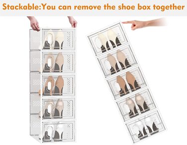 Полиці для взуття SIMPDIY 12 відсіків 33,2x23x14,5 см білі