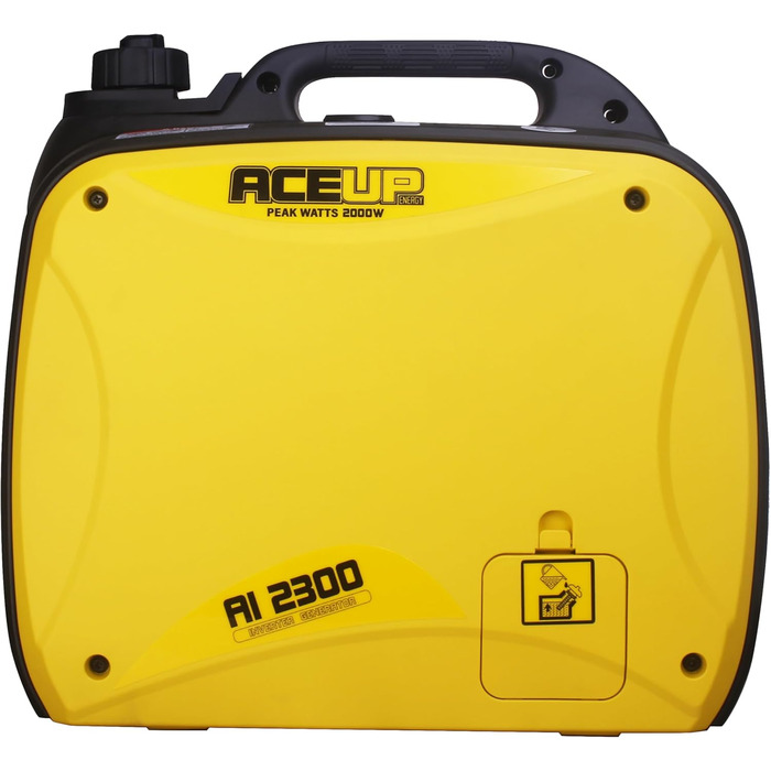Бензиновий генератор Aceup Energy Inverter 3400W з інвертором, 230V/12V, USB, цифровий дисплей, 4-тактний, 23кг. Для дому, кемпінгу, відпочинку на природі.