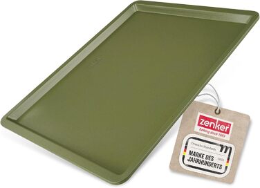 Форма для випічки Zenker Kastenform Green Vision 30 см – преміум з нержавіючої сталі з антипригарним покриттям для кексів – Made in Germany