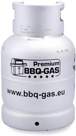 Газовий балон Alugas Premium для барбекю 8 кг (пропан) - гриль, кемпінг