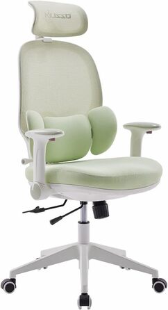 Крісло офісне MUSSO T30 ергономічне, регульоване, з підтримкою попереку та підлокітниками, поворотне, дихаюче, для офісу