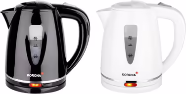 Електричний чайник Korona 20115, 1 л, чорний, пластик