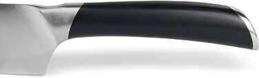 Німецька нержавіюча сталь, чорна ручка, кухонний ніж, можна мити в посудомийній машині, гарантія 25 років (набір з 3 ножів), 920268 Comfort Pro