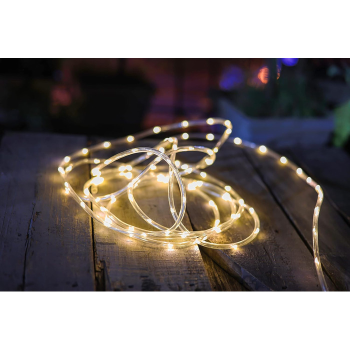 Світлодіодна трубка CozyHome 200 LED - 8 режимів і таймер - 12 м з Plug I Outdoor & Indoor Christmas Decoration