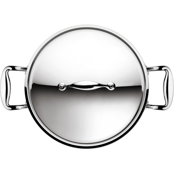 Каструля Lagostina Accademia Lagofusion з кришкою, нержавіюча сталь, 26 см