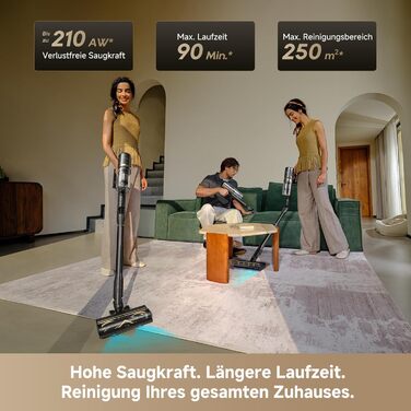 Dreame V20 Pro-A: Бездротовий пилосос для твердих підлог та килимів, 24000 Па, 90 хв роботи, фільтрація 99.99%, видалення шерсті тварин