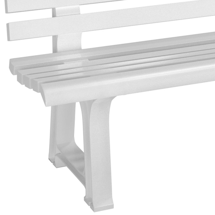 Лавка садова Orchidea White 145x49x74см