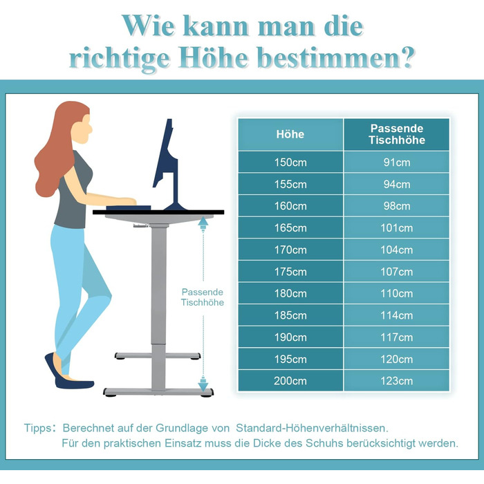 Електричний стіл Homall з регулюванням висоти, 2 мотори, підйом до 100 кг, телескопічний, пам'ять, захист від зіткнень, сірий