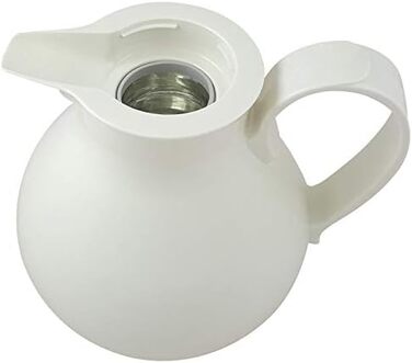 Термос Helios Nostalgie 1L, білий - підтримує температуру до 6 годин, для чаю та кави