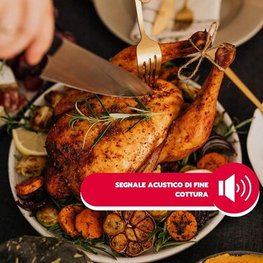 Електрична піч Ardes Magnus AR6226S 25/38 літрів з підсвічуванням, 6 функцій, таймер, аксесуари, срібна