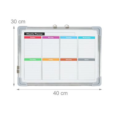 Дошка для письма Relaxdays з аксесуарами