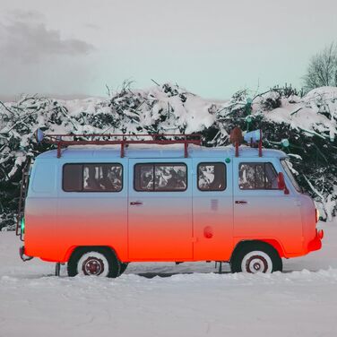 Електрична дизельна опалювальна установка VEVOR 12V 5-8kW з LCD-дисплеєм, пультом та Bluetooth-APP (базова модель, роздільна установка)