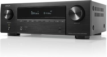 Ресивер Denon AVR-X1800H 7.2, Dolby Atmos, DTSX, 8K HDMI, Bluetooth, Wi-Fi, AirPlay 2, Alexa