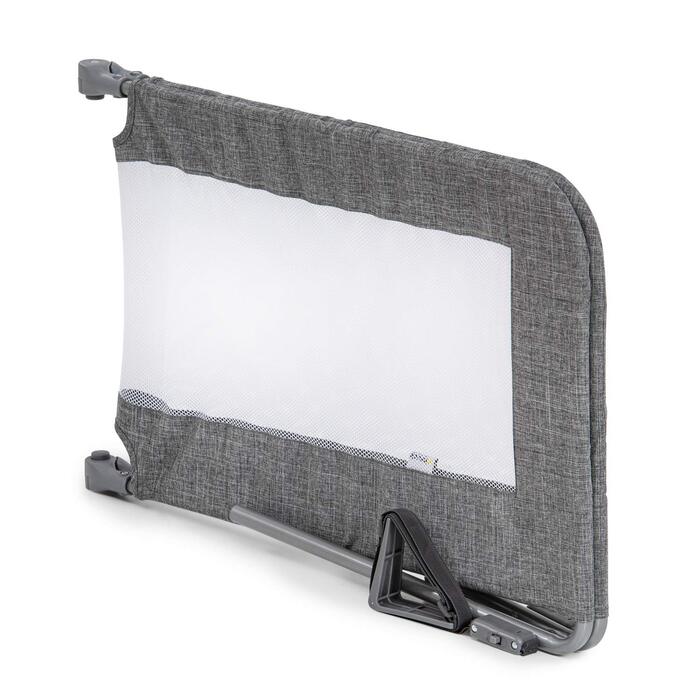 Захисний бортик для ліжка Hauck Sleep N Safe Plus XL (Сірий Меланж) для дітей від 18 міс. до 5 років, 150x50x44 см, складаний, портативний