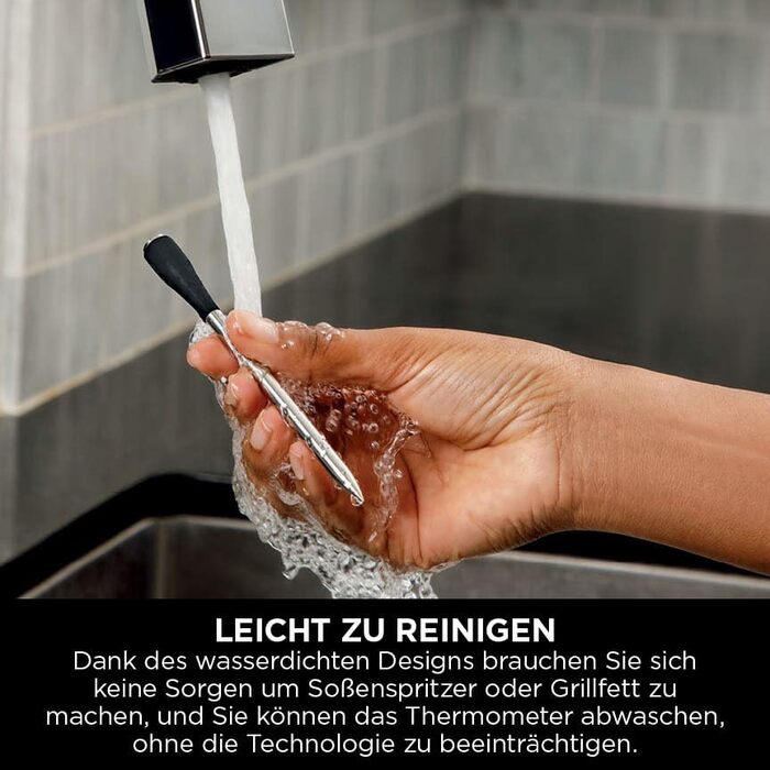 Бездротовий термометр Ninja ProChef для приготування їжі, гриля та Air Fryer, Bluetooth, 50м, водонепроникний